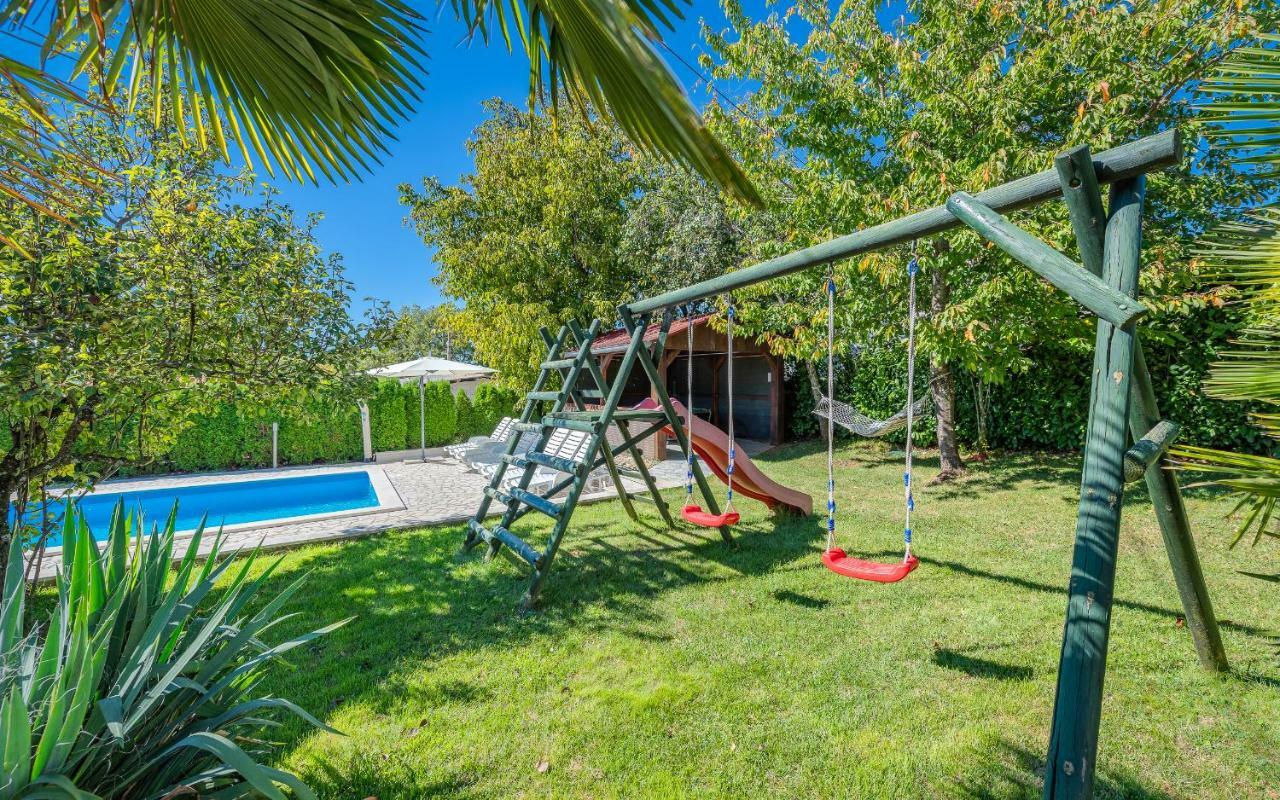 Villa House Semy With Private Pool à Pazin Extérieur photo